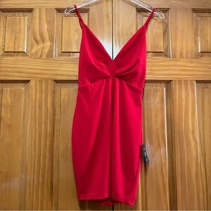 Lulus Red Mini Dress Size Small NWT